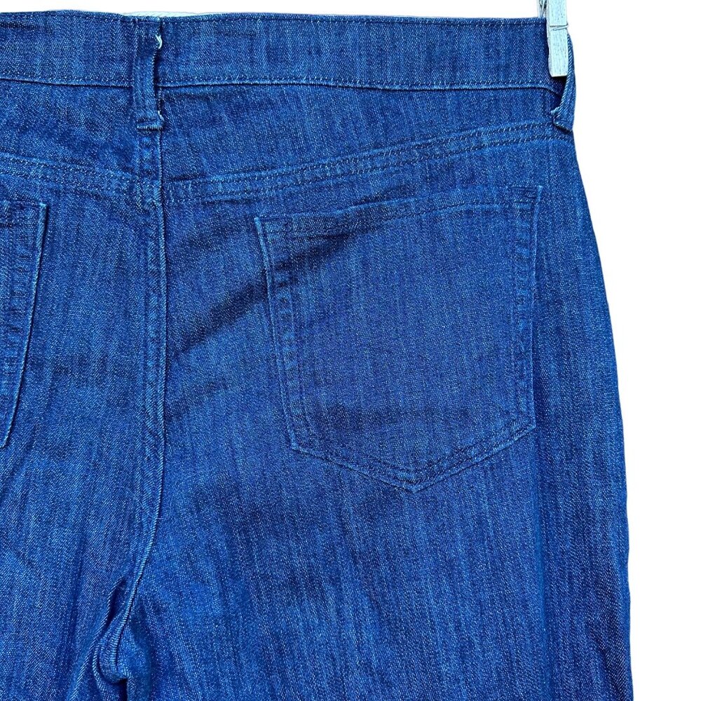 Old Navy The Flirt Dark Blue Flare Bell Bottom Jeans Size 16 - Picture 10 of 12